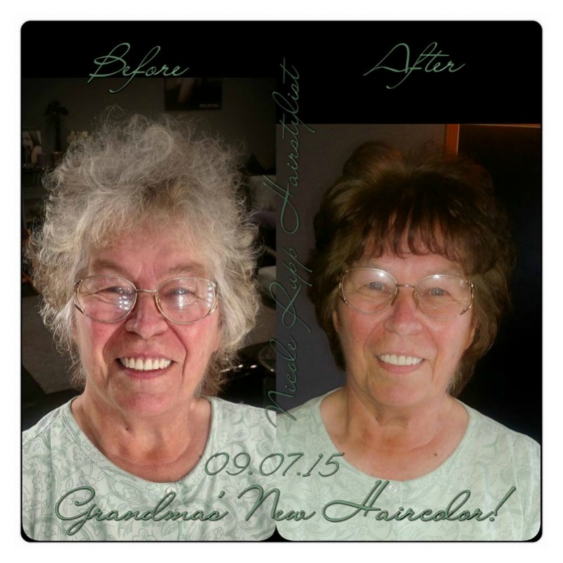 Hair Transformations Gray To Brown