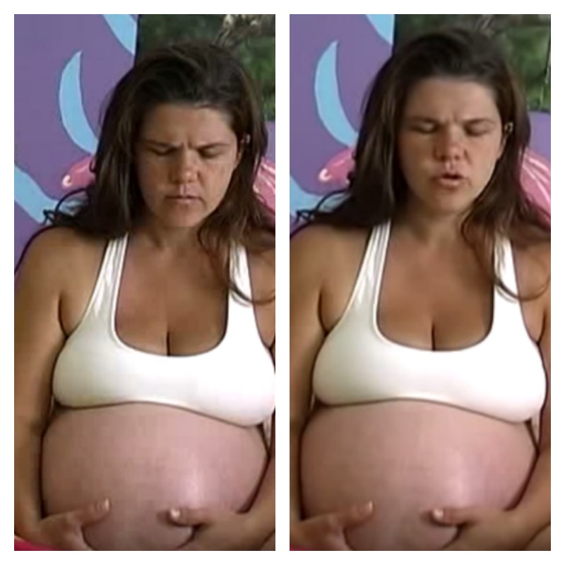 Moms Crazy Labor Singing Bible Music