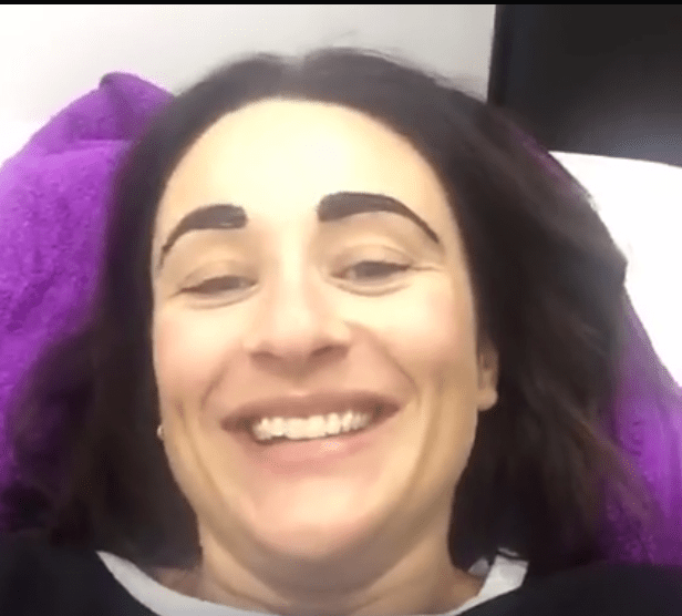 Moms Crazy Labor eyebrows