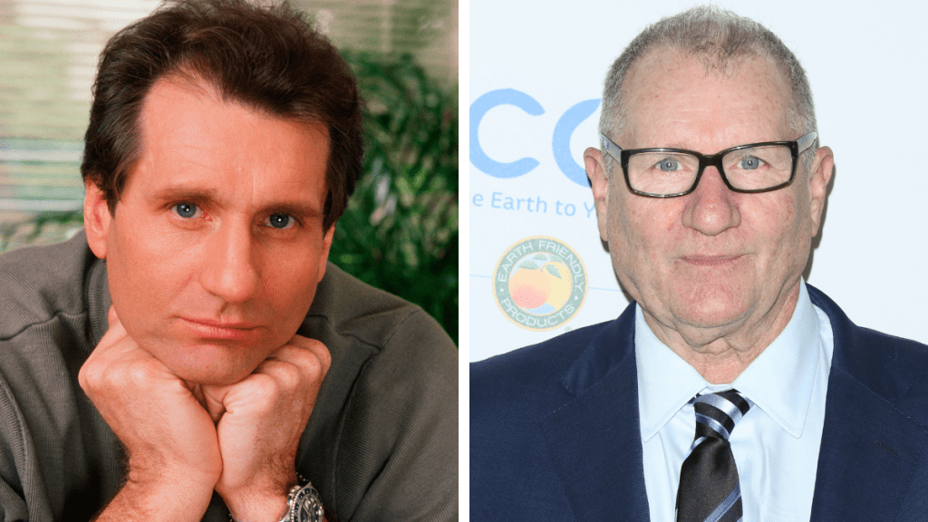 Ed O'Neill in 1989 and 2018