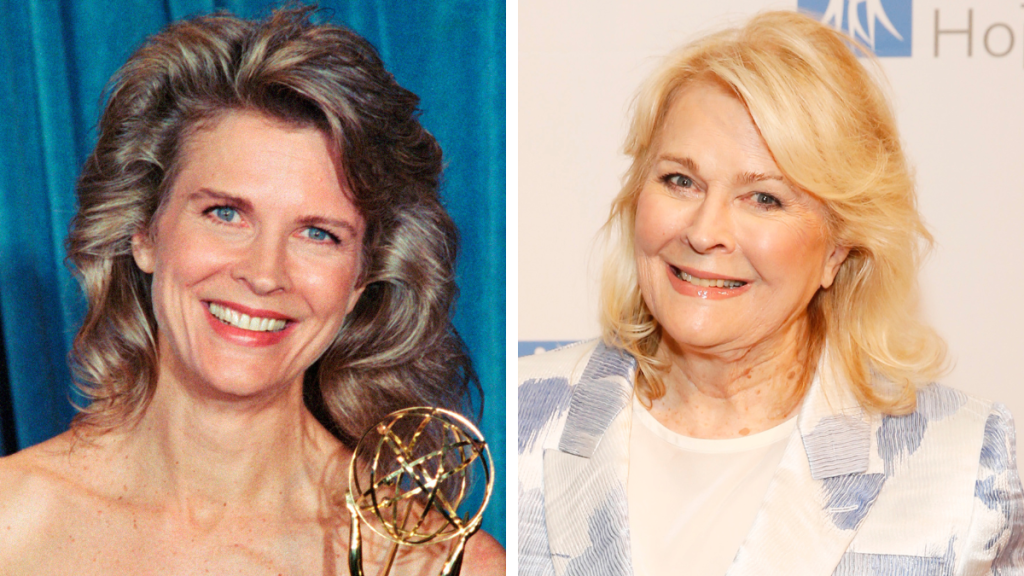 Candice Bergen in 1989 and 2023