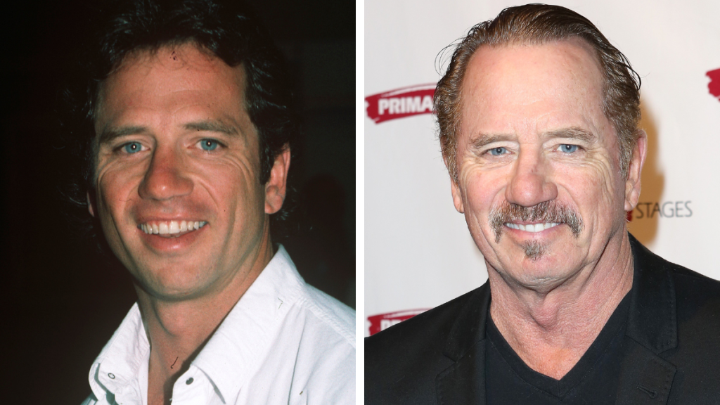 Tom Wopat in 1985 and 2015
