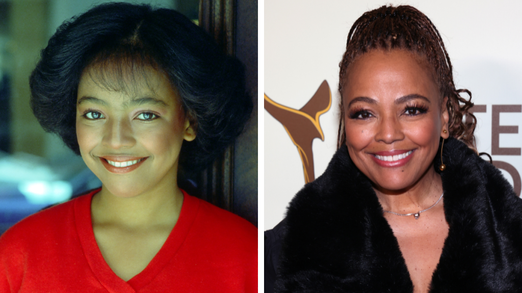 Kim Fields in 1980 and 2023