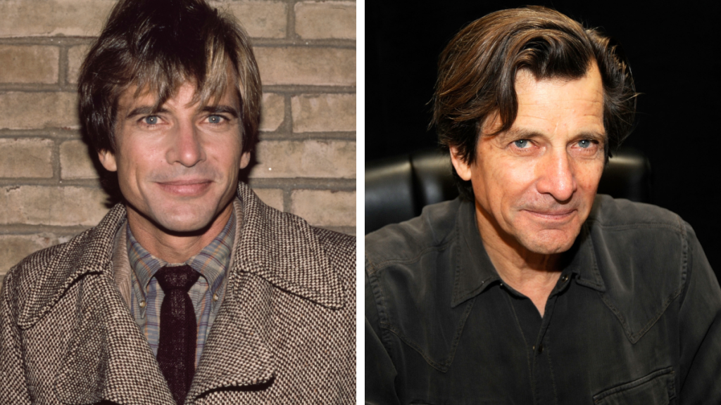 Dirk Benedict in 1985 and 2012