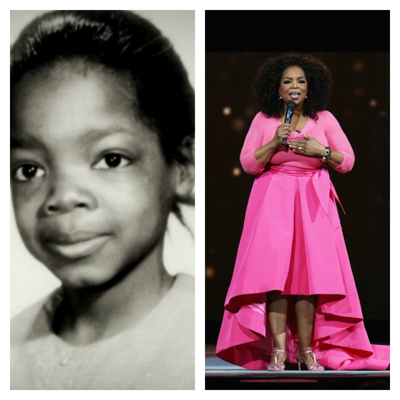 Celebs Grew Up Poor Oprah Winfrey