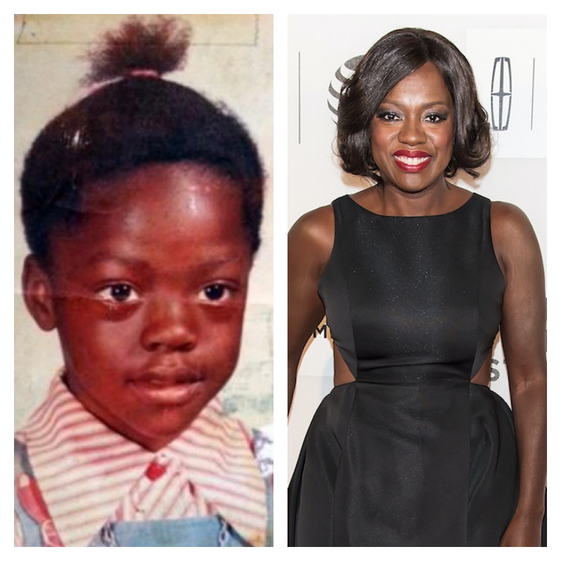 Celebs Grew Up Poor Viola Davis