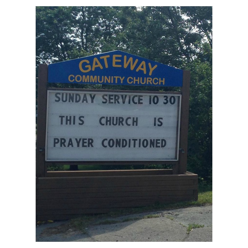 Funny Church Signs Ac