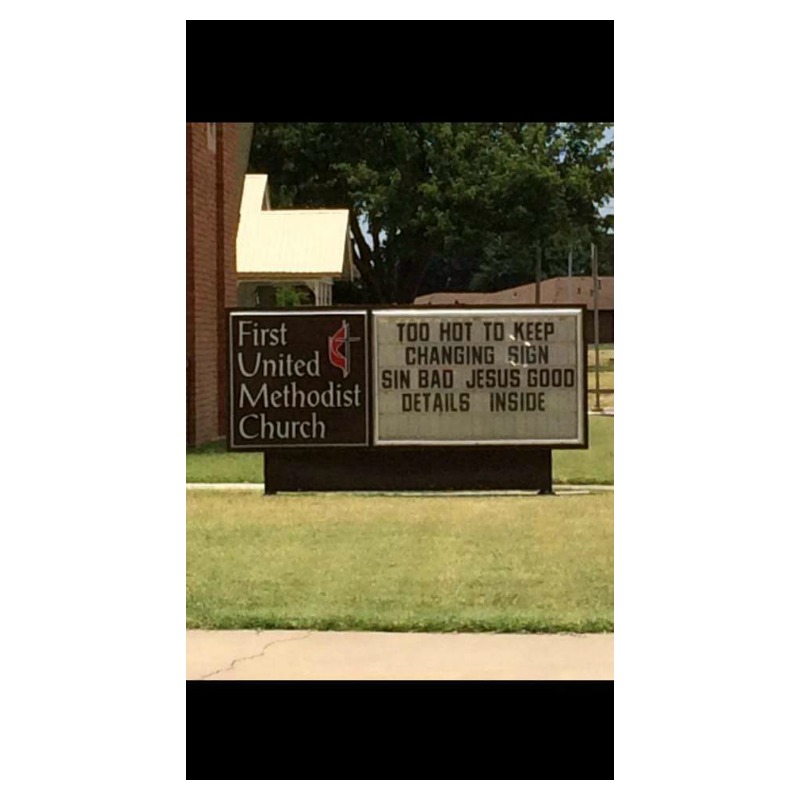 Funny Church Signs Hot