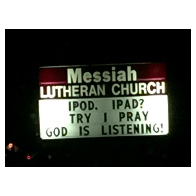 Funny Church Signs Ipray