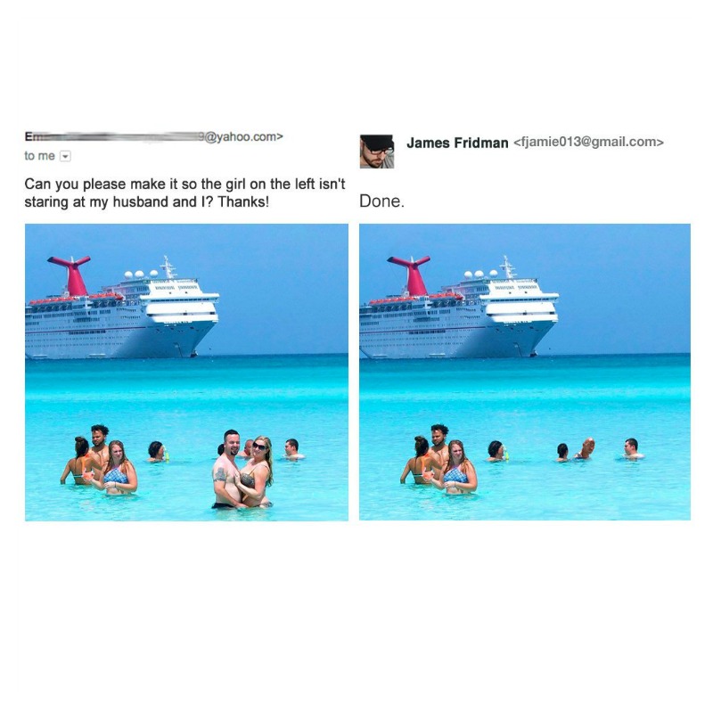 Funny Photoshop Stare