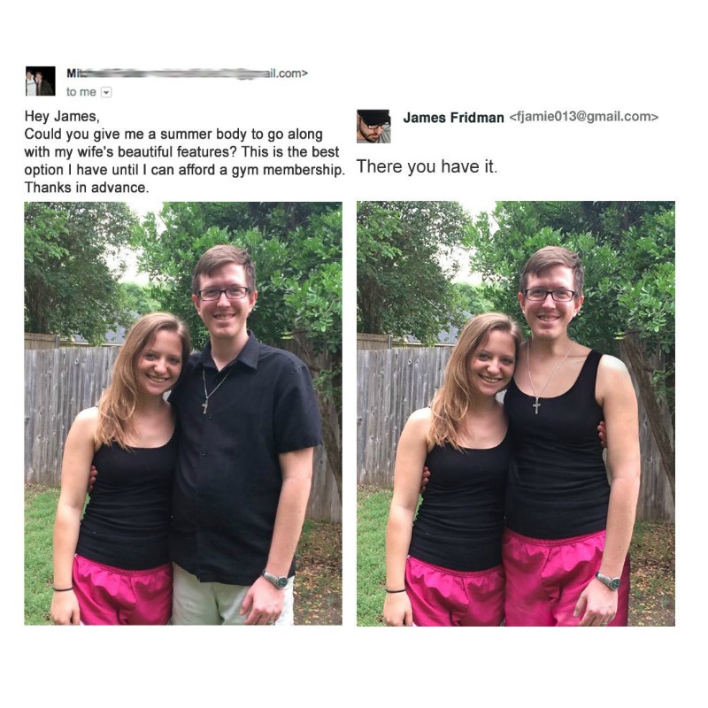 Funny Photoshop Summer Body