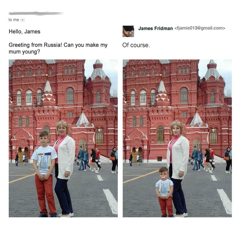 Funny Photoshop Young