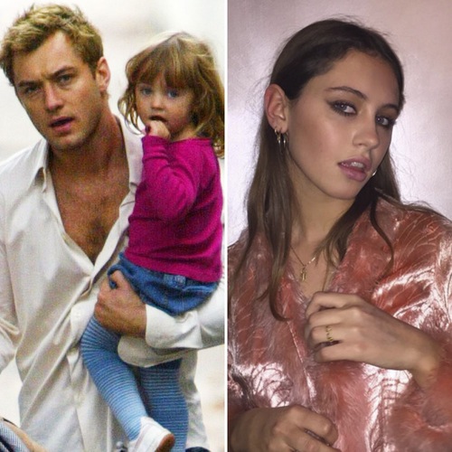 Jude Law Iris Law