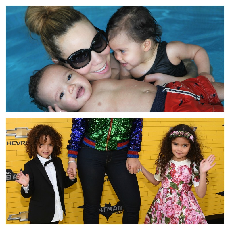 Mariah Carey Kids Then And Now