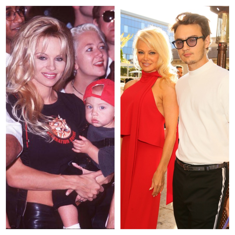 Pamela Anderson Brandon Lee Then And Now