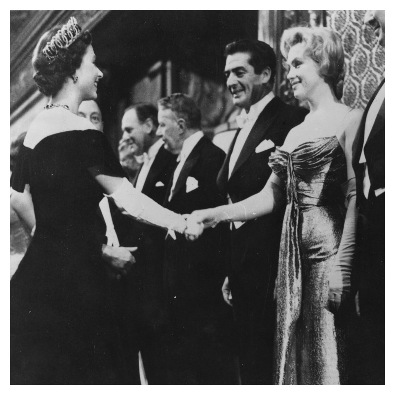Queen Elizabeth II Marilyn Monroe