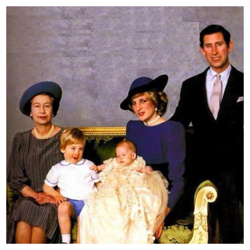 Queen Elizabeth II Prince Harry Christening