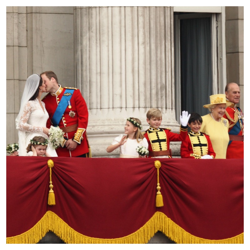 Queen Elizabeth II Prince William Kate Middleton Wedding