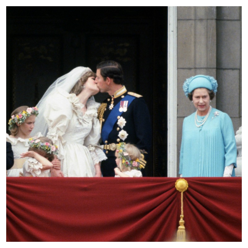 Queen Elizabeth II Princess Diana Prince Charles Wedding