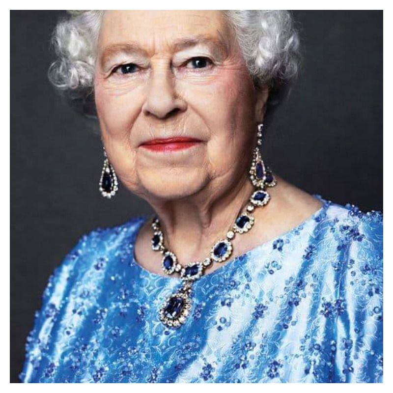 Queen Elizabeth II Sapphire Jubilee