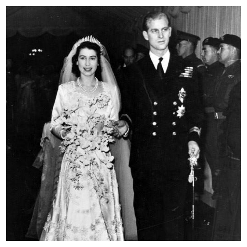 Queen Elizabeth II Wedding Day