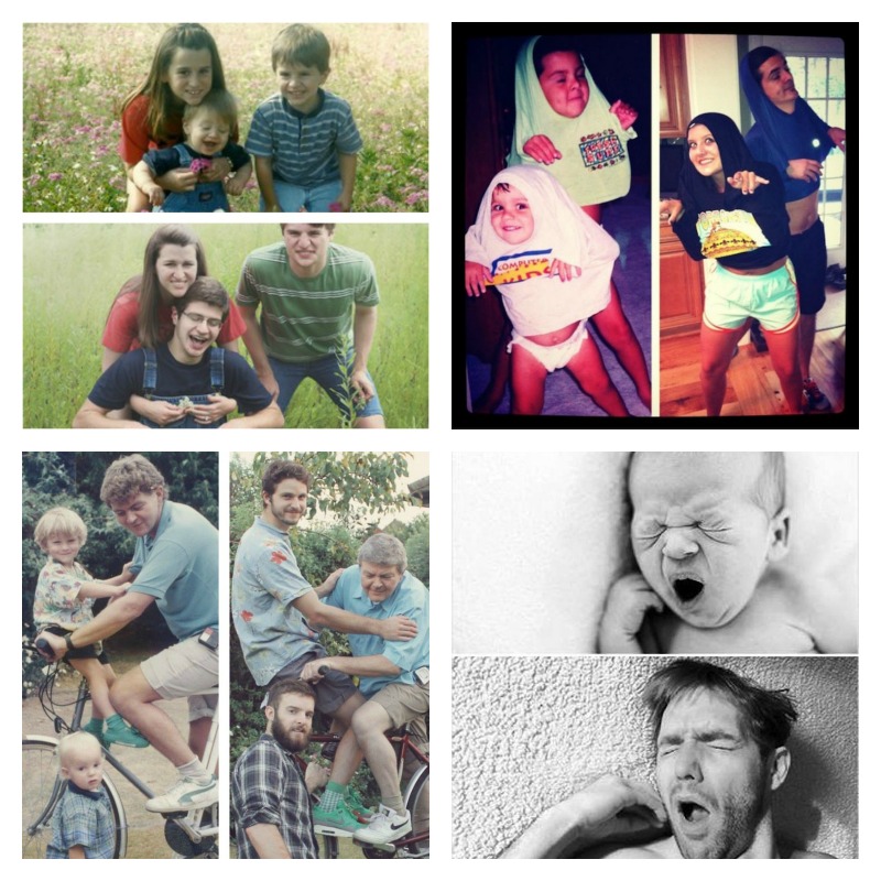 Recreated Photos Collage