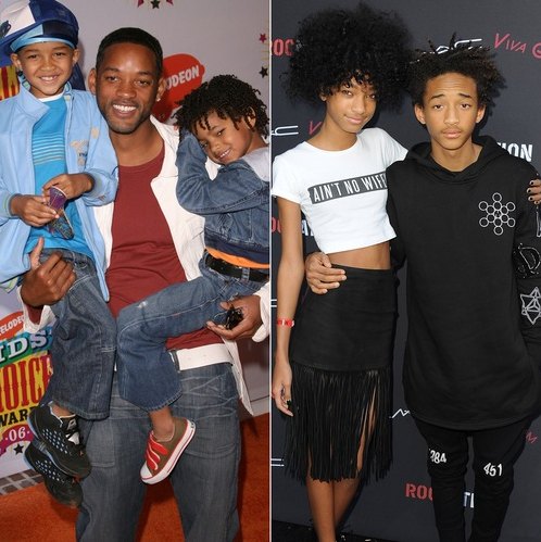 Willow and Jaden Smith