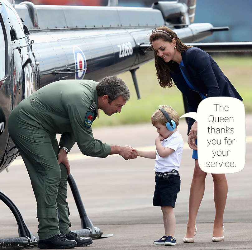 The Queen Thanks You