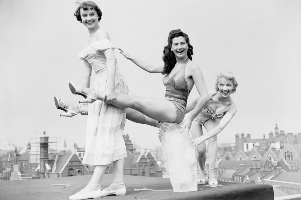 Young Audrey Hepburn