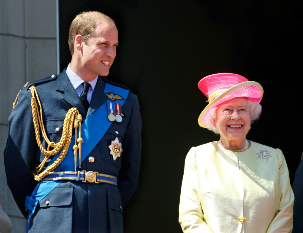 Prince William Queen Elizabeth Getty