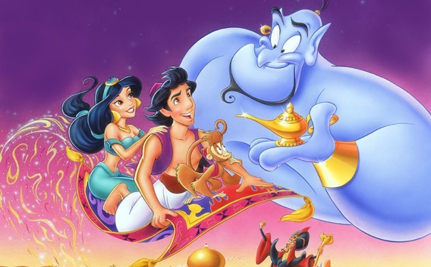 Aladdin 25th Anniversary: Talking to Aladdin and Princess Jasmine