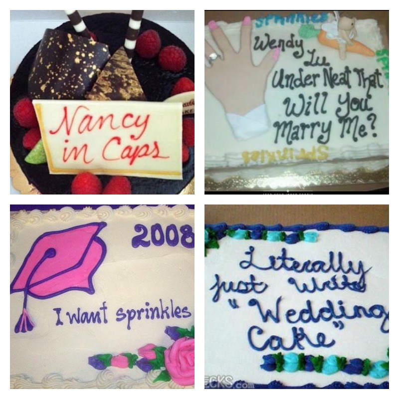 Cake Fails