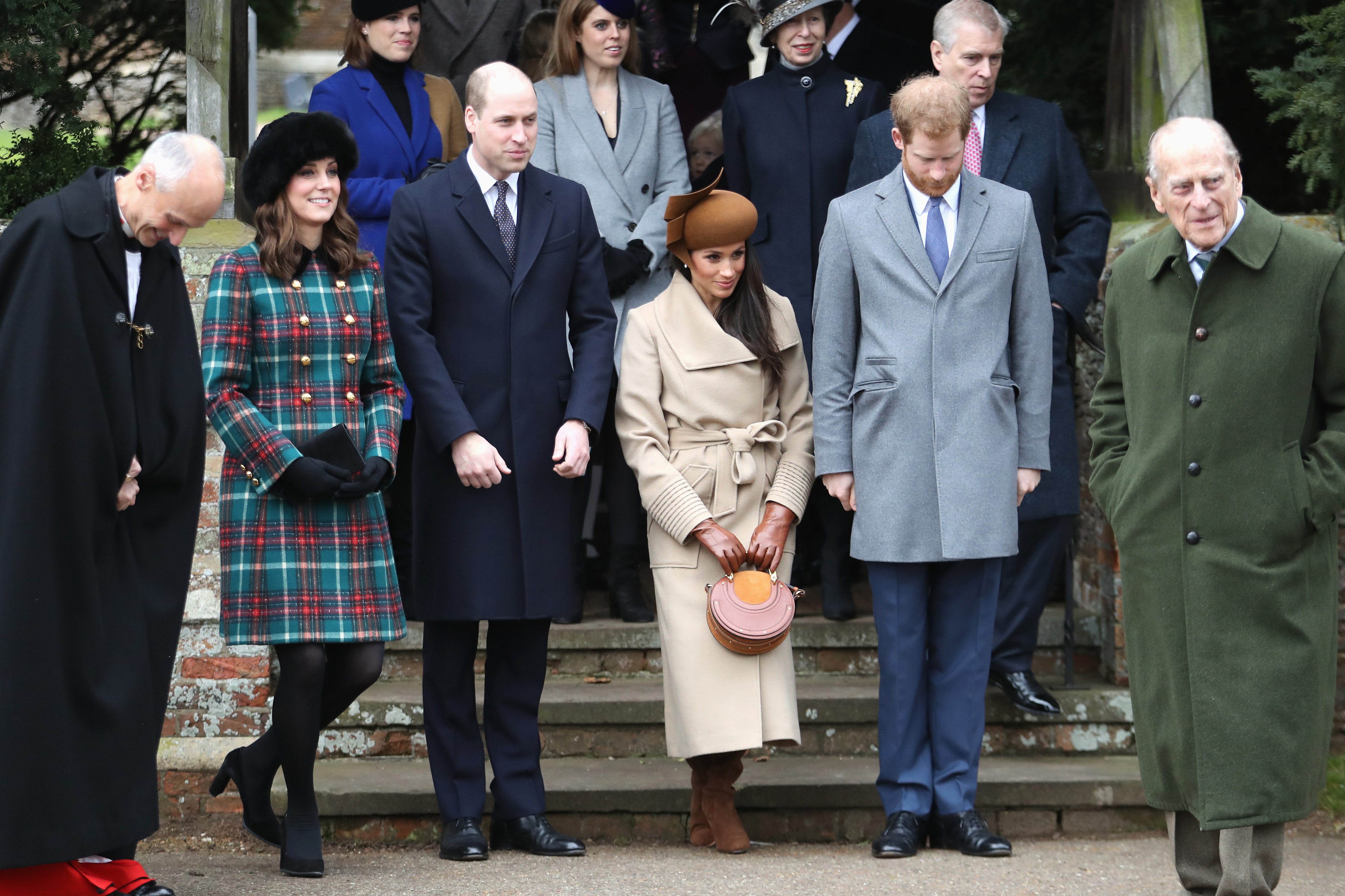 Kate Middleton Meghan Markle British Royal Family Curtsy