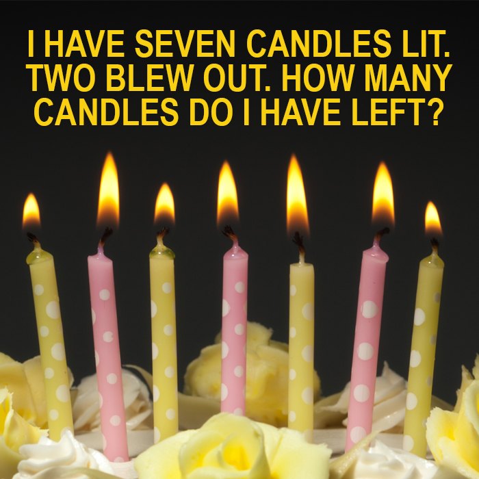 Missing Candle Riddles Seven Candles Riddle Has Stumped the Internet
