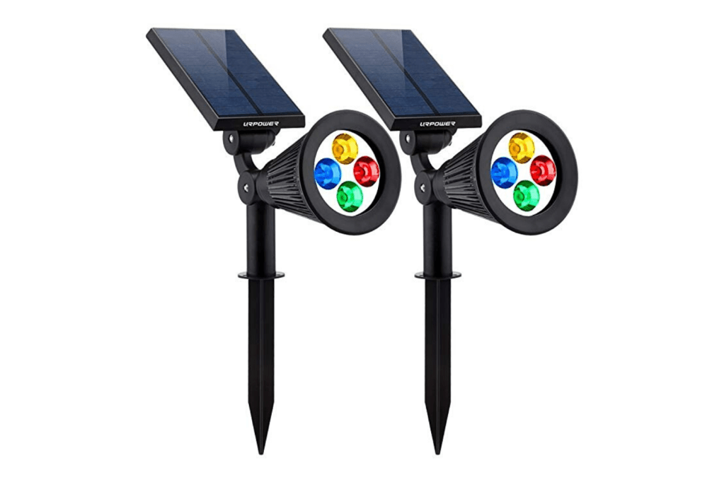 Red Green Laser Lights Solar Christmas