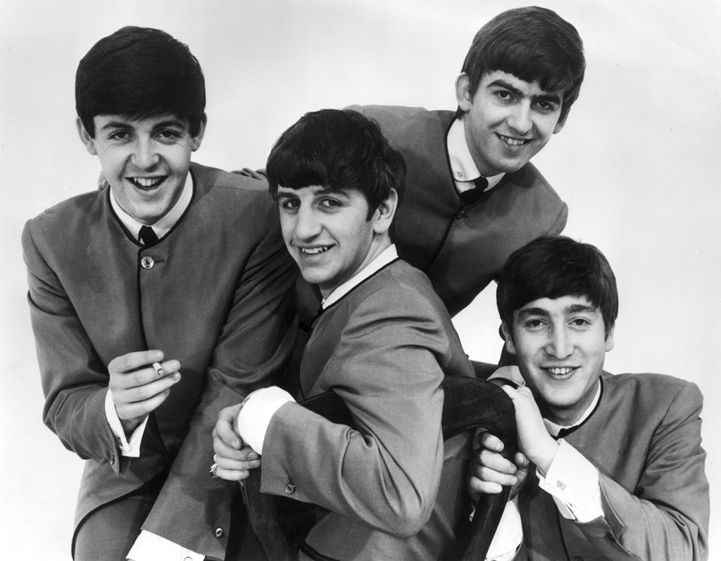 Promotional portrait of The Beatles, circa 1963
