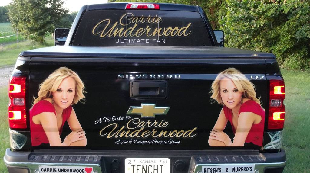 carrie underwood truck