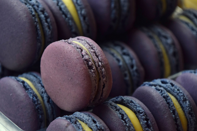 Purple Macaroons