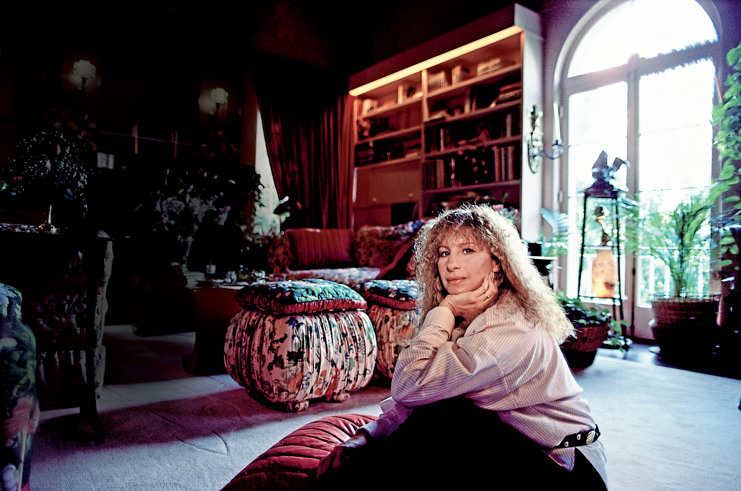 Barbra Streisand Home Getty
