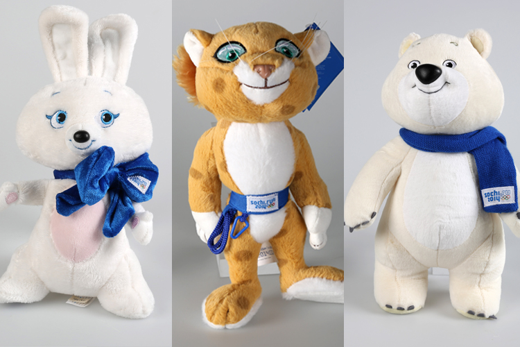 Olympics Mascots 2014 Sochi Final