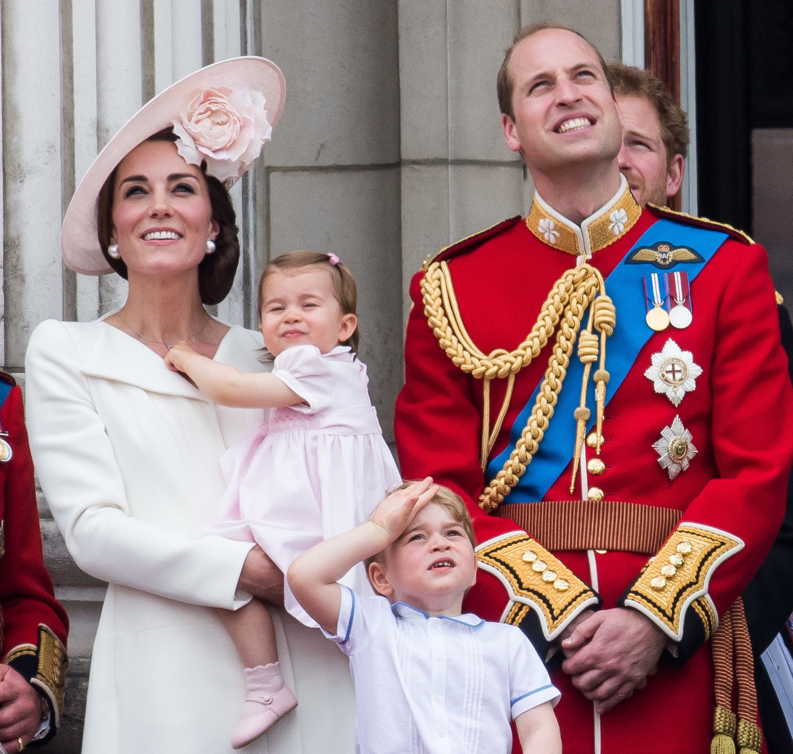 William Kate George Charlotte Getty Images