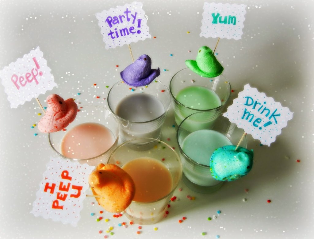 Peeps Flavored Milk