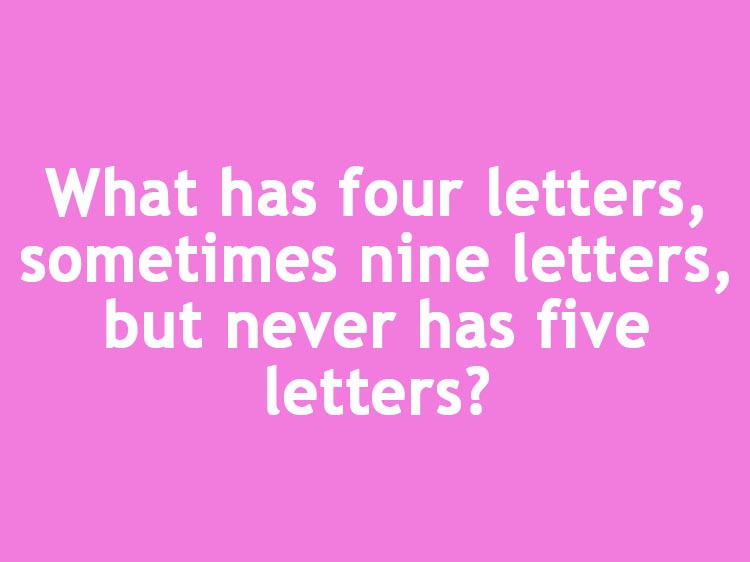 'Number of Letters' Riddle Is Stumping the Internet