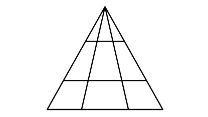 How many triangles do you see? puzzle