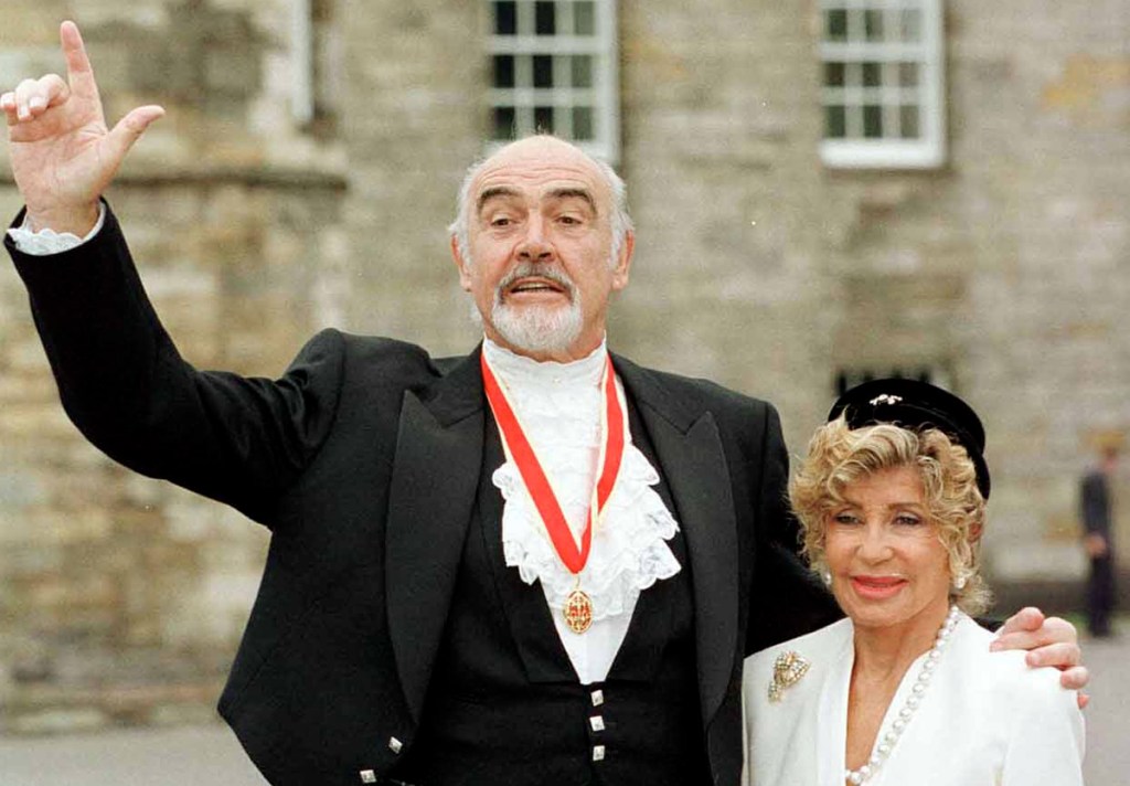 Following his being knighted by the Queen in 2000