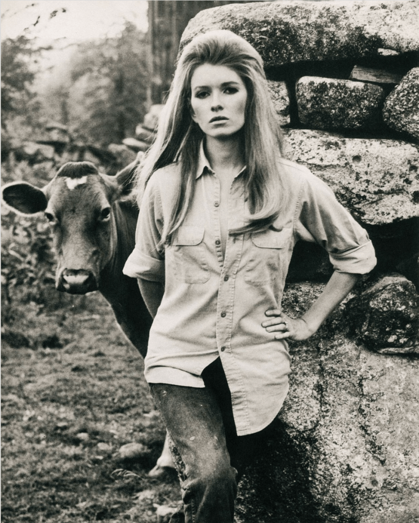 Martha Stewart modeling