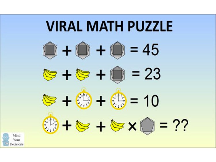 Deceptively Difficult Math Problem Is Driving Us Bananas