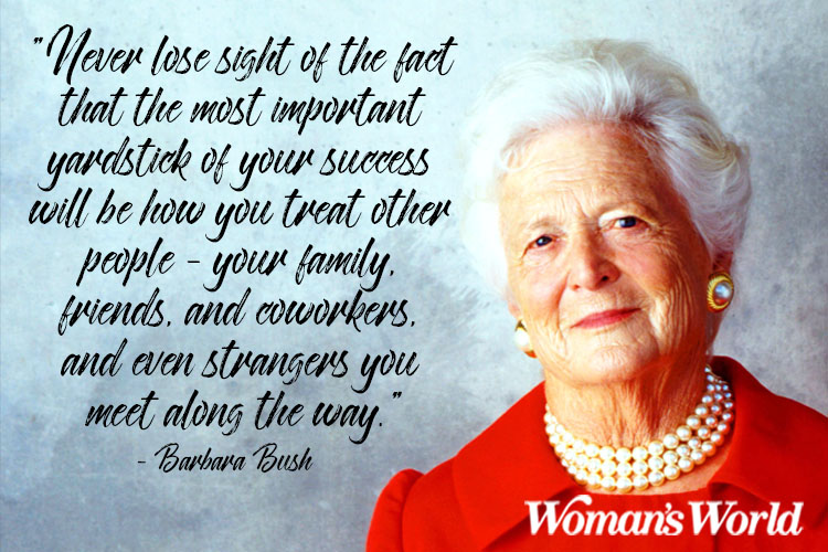 Barbara Bush Quotes On Success