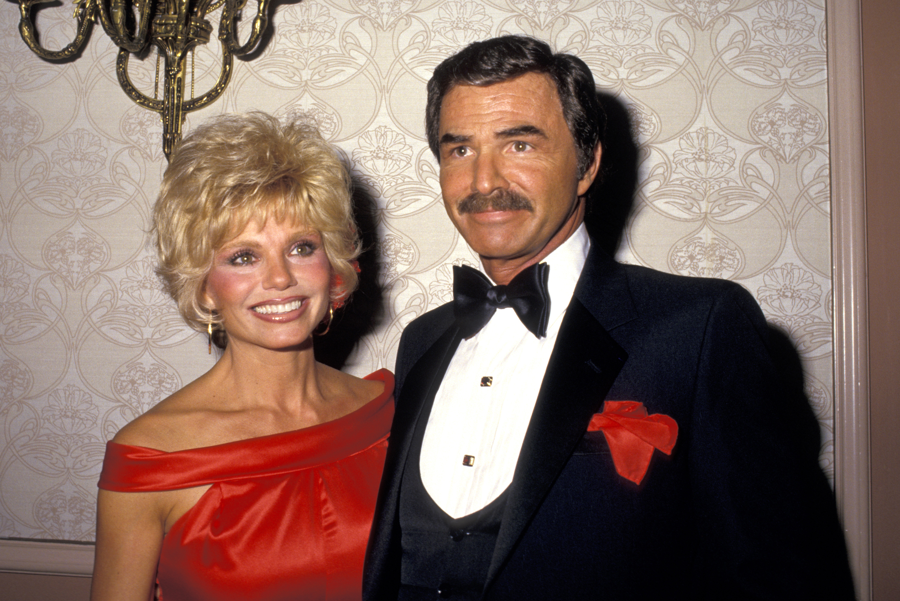 Burt Reynolds and Loni Anderson