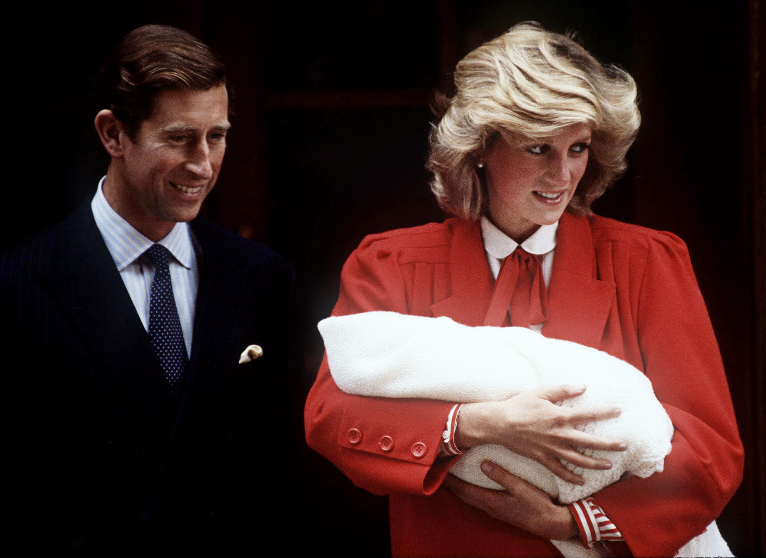 Princess Diana Prince Harry Hospital Getty Images